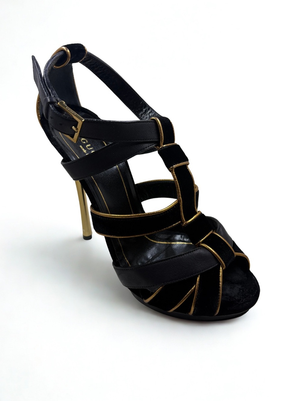 Gucci Strappy High Heel Sandals